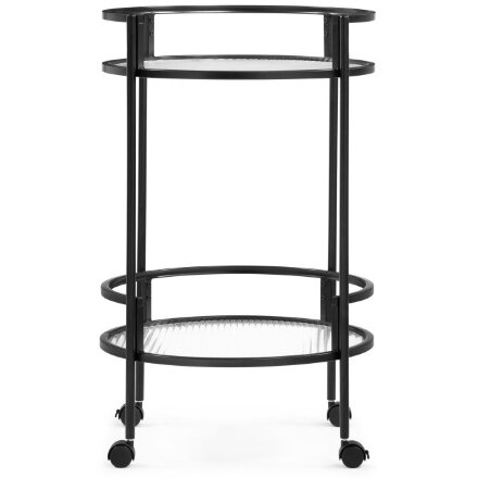 Журнальный стол Kotani 50х79 black / clear 