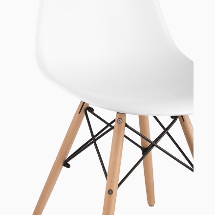 Стул Stool Group EAMES, белый 4шт. 