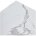 Стол ESTEBIO 160 GLOSS STATUARIO WHITE SOLID CERAMIC / Серый металлик, ®DISAUR 