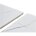 Стол ESTEBIO 160 GLOSS STATUARIO WHITE SOLID CERAMIC / Серый металлик, ®DISAUR 