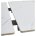 Стол ESTEBIO 160 GLOSS STATUARIO WHITE SOLID CERAMIC / Серый металлик, ®DISAUR 