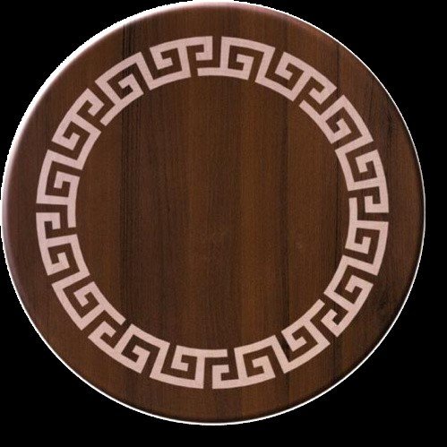 Круглая столешница Werzalit (60 см) TS 12-241-206 печать Круглая столешница Werzalit (60 см) TS 12-241-206 печать