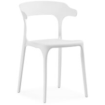 Пластиковый стул Vite white