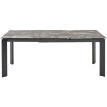 Стол CREMONA 180 KL-176, итальянская керамика/ Черный каркас, ®DISAUR