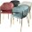 Стул DILL PK6015-16 (VBP216) античный зеленый, велюр/ золотой каркас, М-City 
