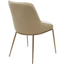 Стул ABRIOLA Milk Ti-02, PU / шампань, ®DISAUR