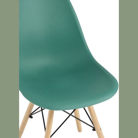 Стул Eames Style DSW серо-зеленый x4 