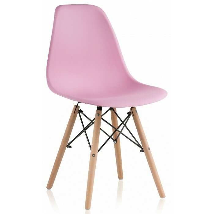 Пластиковый стул Eames PC-015 light pink Пластиковый стул Eames PC-015 light pink