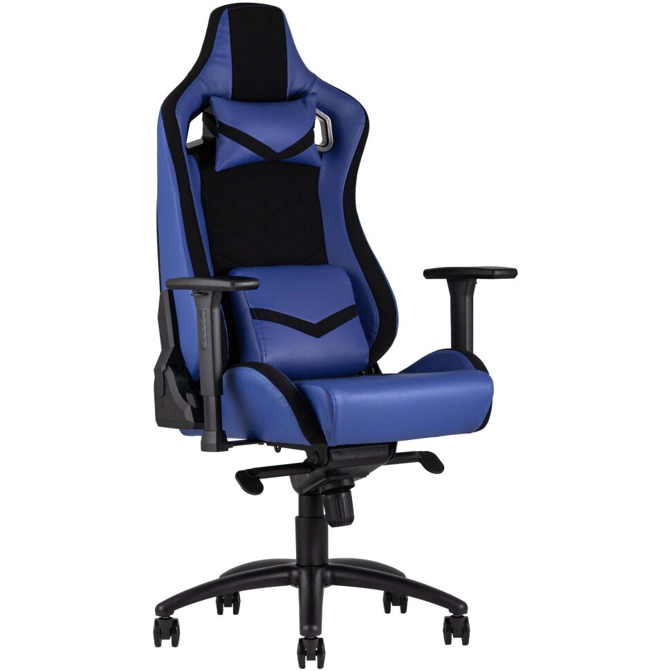 Игровое кресло TopChairs TopChairs Racer Premium синее Игровое кресло TopChairs TopChairs Racer Premium синее