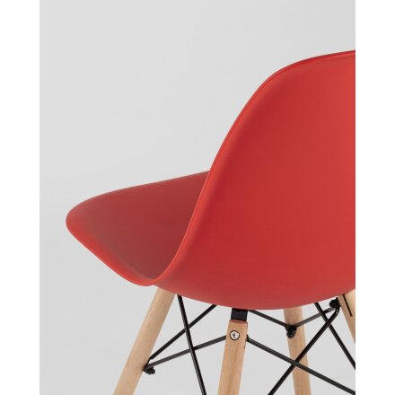 Стул Eames Style DSW красный 