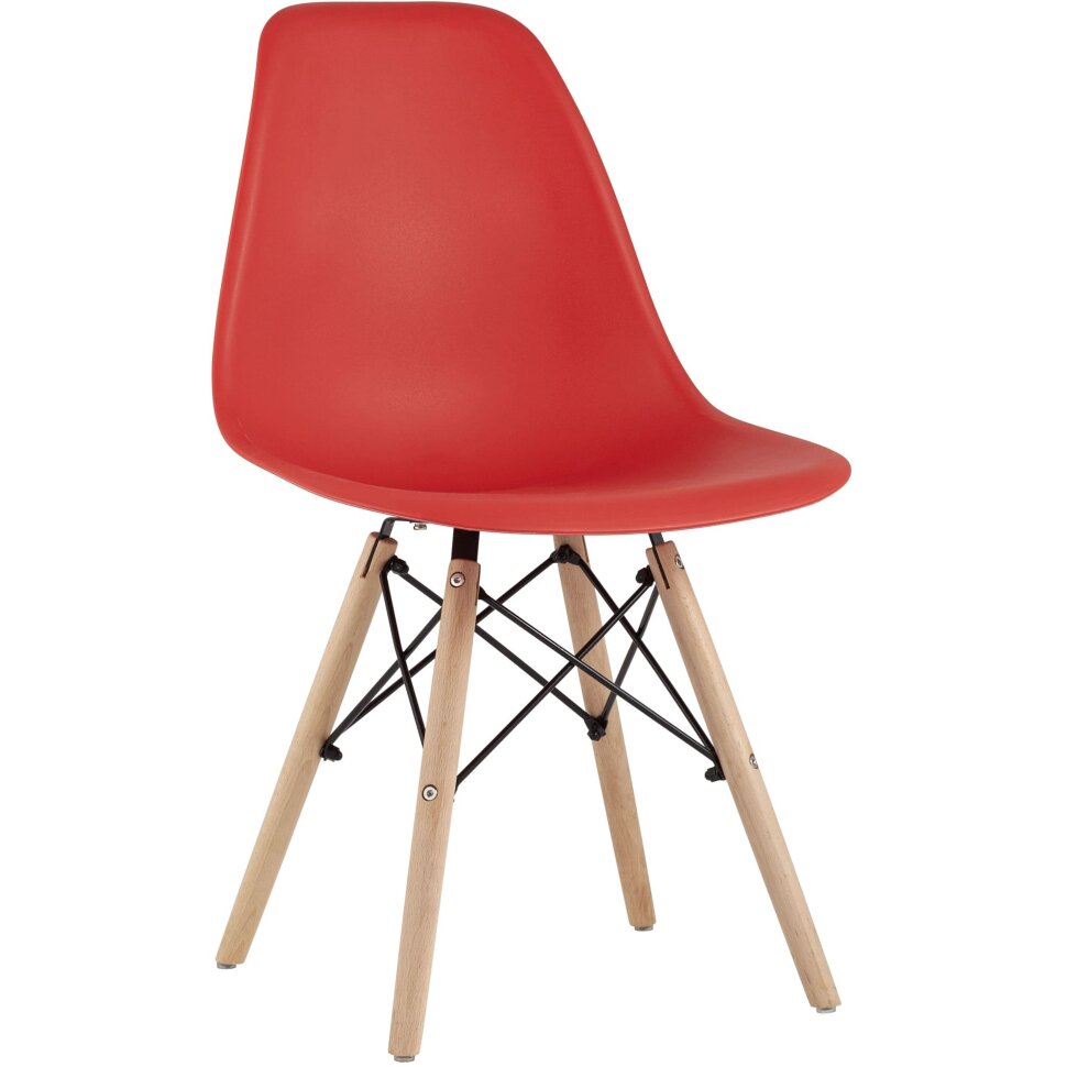 Стул Eames Style DSW красный Стул Eames Style DSW красный