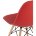 Стул Eames Style DSW красный 