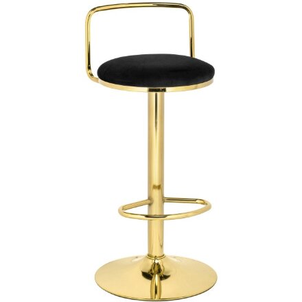 Барный стул Lusia black / gold 