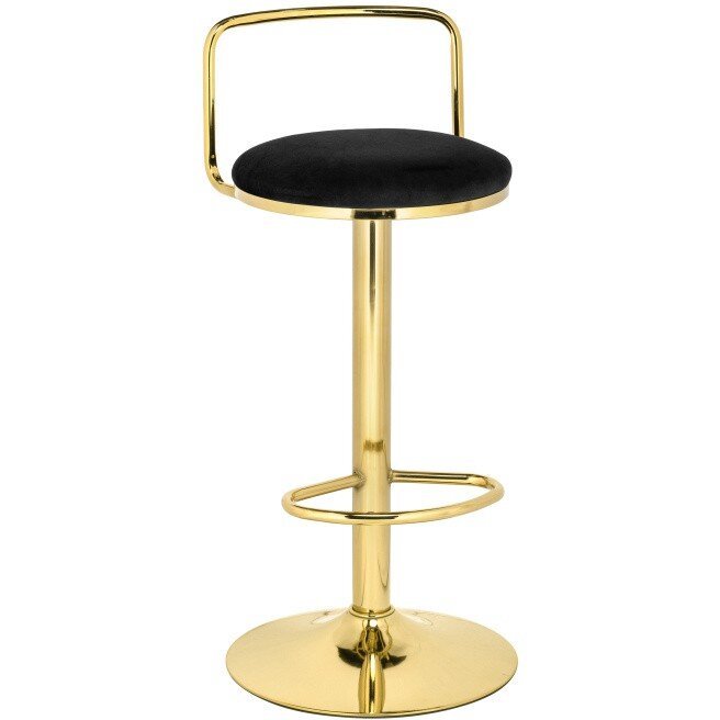 Барный стул Lusia black / gold Барный стул Lusia black / gold