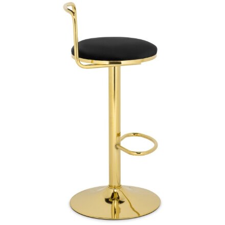 Барный стул Lusia black / gold 