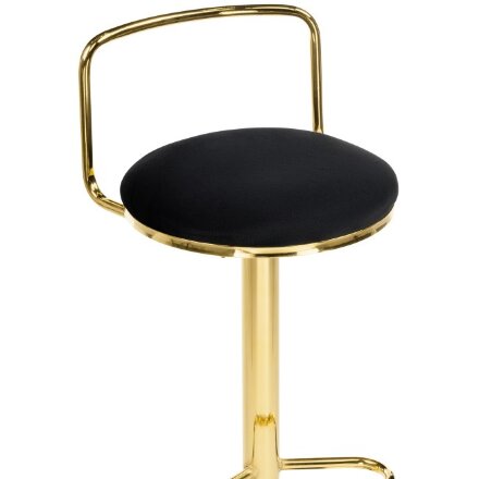 Барный стул Lusia black / gold 
