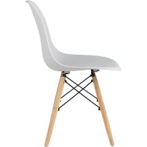 Стул Eames Style DSW светло-серый x4