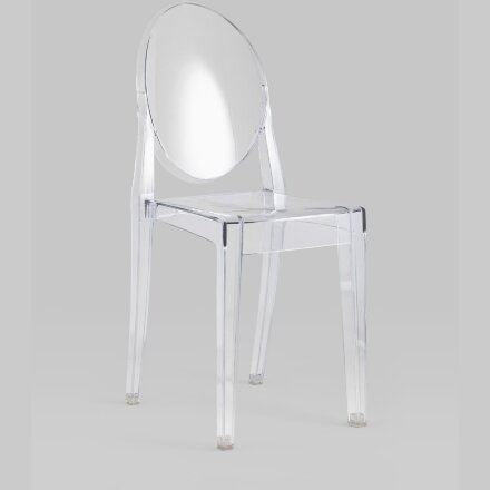 Стул Stool Group Victoria Ghost, прозрачный пластиковый 