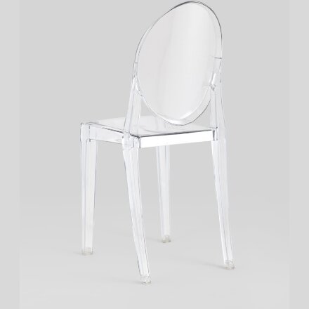 Стул Stool Group Victoria Ghost, прозрачный пластиковый 
