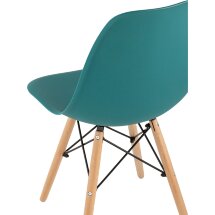 Стул Eames Style DSW темно-бирюзовый
