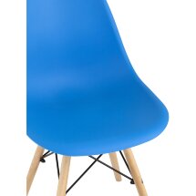 Стул Eames Style DSW циан