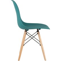 Стул Eames Style DSW темно-бирюзовый x4