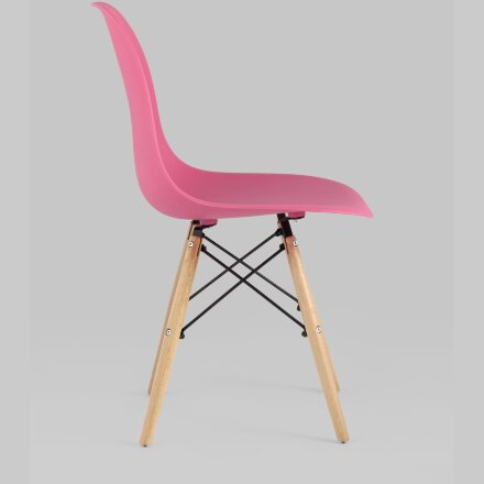 Стул Eames Style DSW маджента x4 