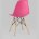 Стул Eames Style DSW маджента x4 