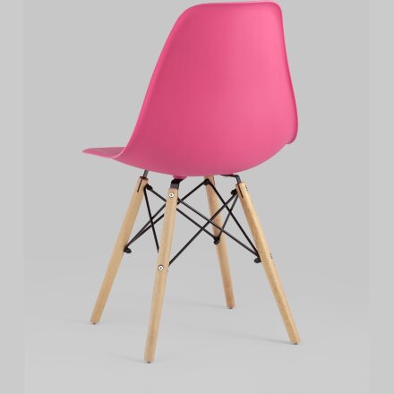 Стул Eames Style DSW маджента x4 