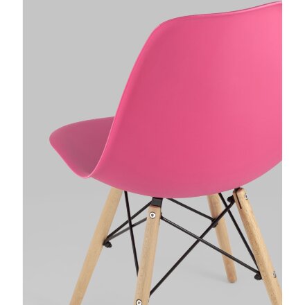 Стул Eames Style DSW маджента x4 