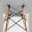 Стул Eames Style DSW маджента x4 
