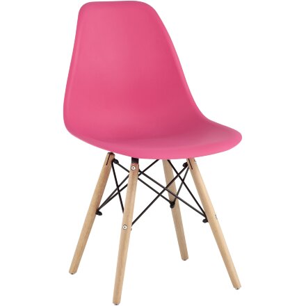 Стул Eames Style DSW маджента x4 