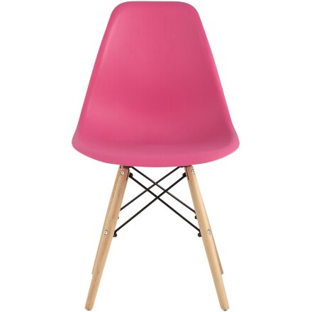 Стул Eames Style DSW маджента x4 