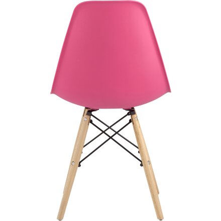 Стул Eames Style DSW маджента x4 