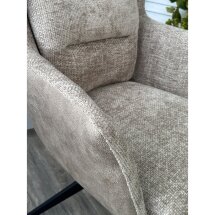 Стул GARLAND 360 град. поворот. HAGA-30 Бежевый, ткань/ GINO-101 Бежевый, ткань/ Черный, ®DISAUR