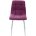 Стул CHILLI UF860-15B сияющая орхидея, ткань/ белый каркас М-City 