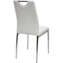 Стул COMFORT 999 PU#601B-10 белый, экокожа М-City