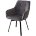 Стул MAVERICK 360 град. поворот. BLUVEL-14 GREY/ черный каркас, М-City 