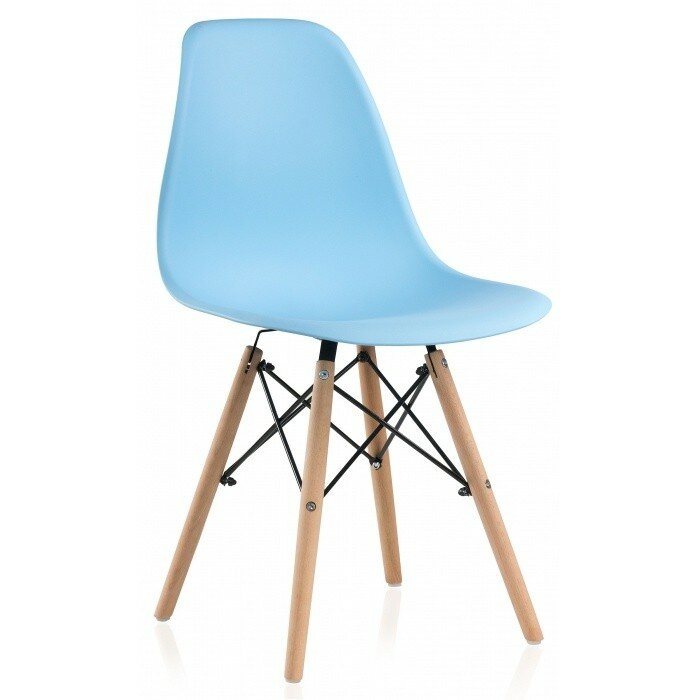 Пластиковый стул Eames PC-015 blue Пластиковый стул Eames PC-015 blue